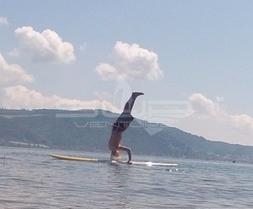 Yoga SUP Stand up paddling Bodensee