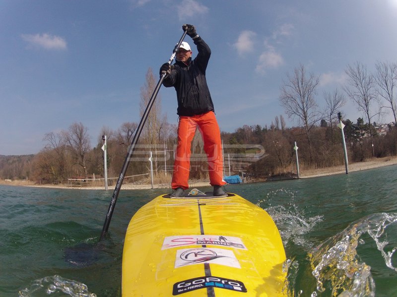 impressionen SUP Stand up paddling Bodensee